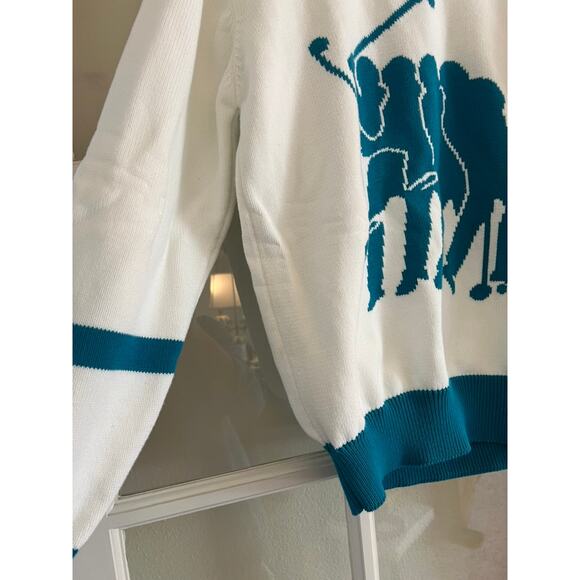 Carmel Vintage Golf sweater - made in British Hong Kong NWOT - Picture 3 of 8